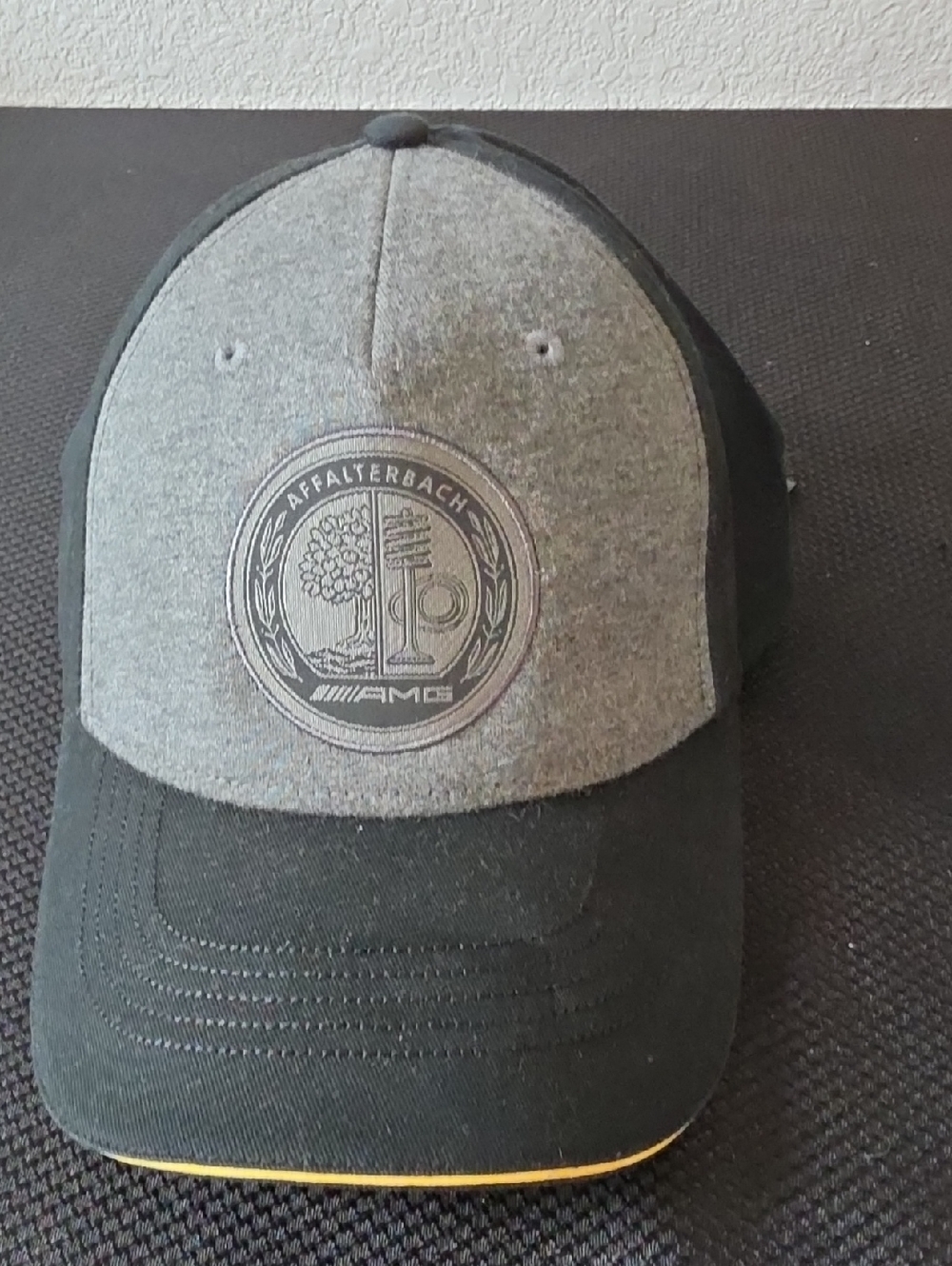 Puma Two-Tone Gray and Black Baseball Cap with AMG Patch